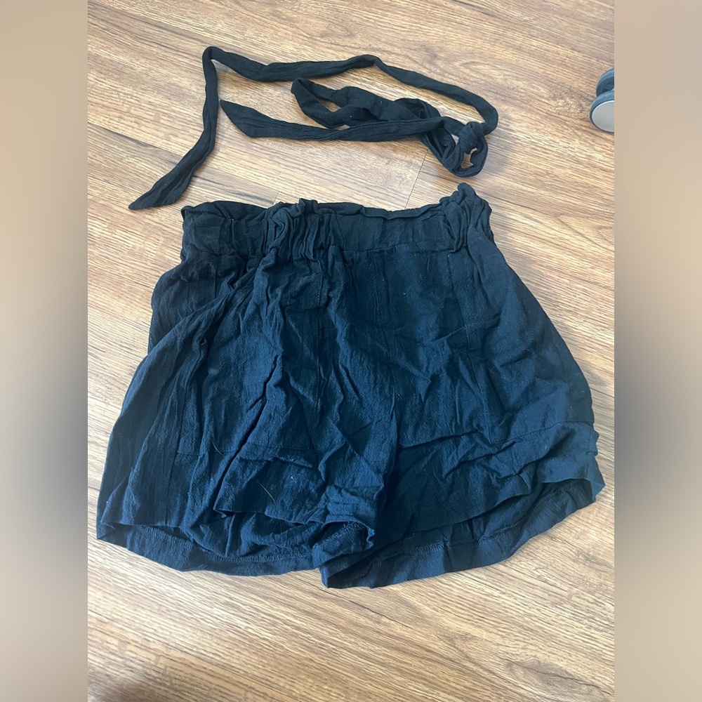 SHEIN High Waist Black Women's Shorts